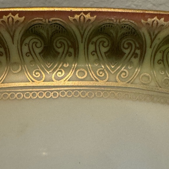 Antique RS Tillowitz, Reinhold Schlegelmilch German Porcelain Serving Plate - Picture 8 of 11